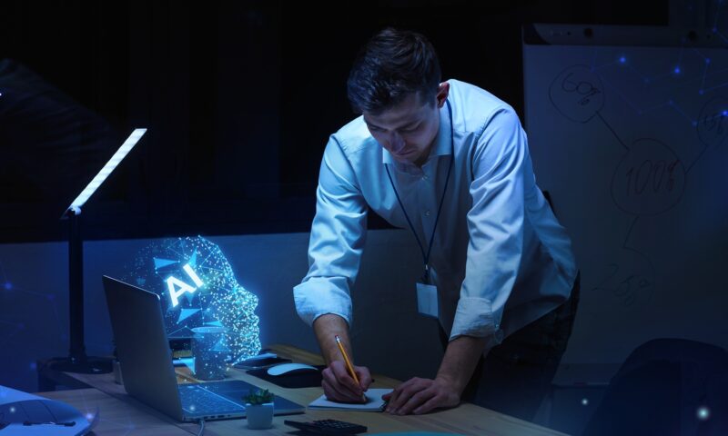 person-using-laptop-using-artificial-intelligence-generate-images